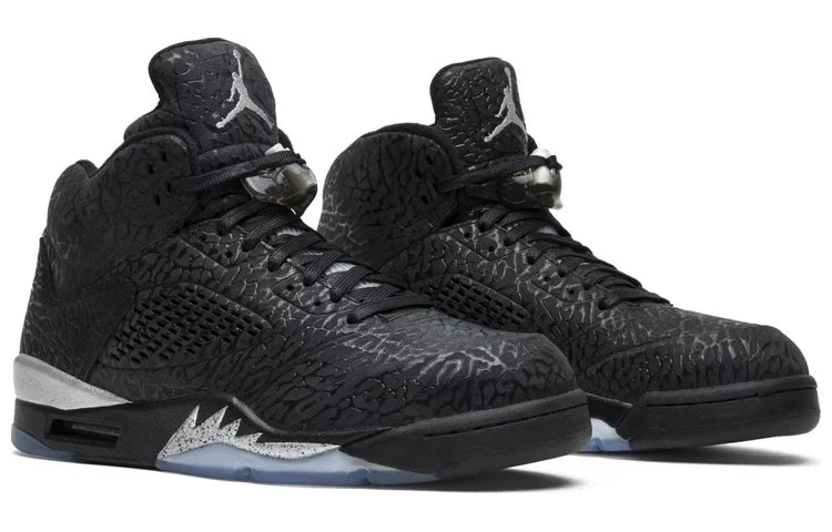 599581 003 Air Jordan 5 Retro 3Lab5 Black Silver