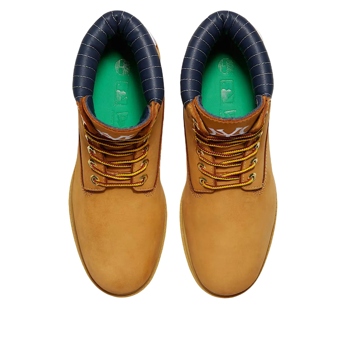 TB0A2J7T AOR Timberland 6" Waterproof Boot New Era x MLB New York Yankees Wheat