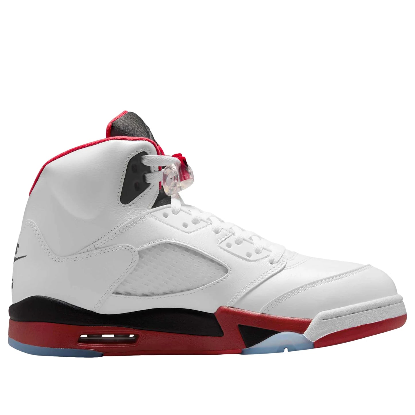HQ7980 101 Jordan 5 Retro Fire Red Black Tongue (2025) (GS) [NO BOX]
