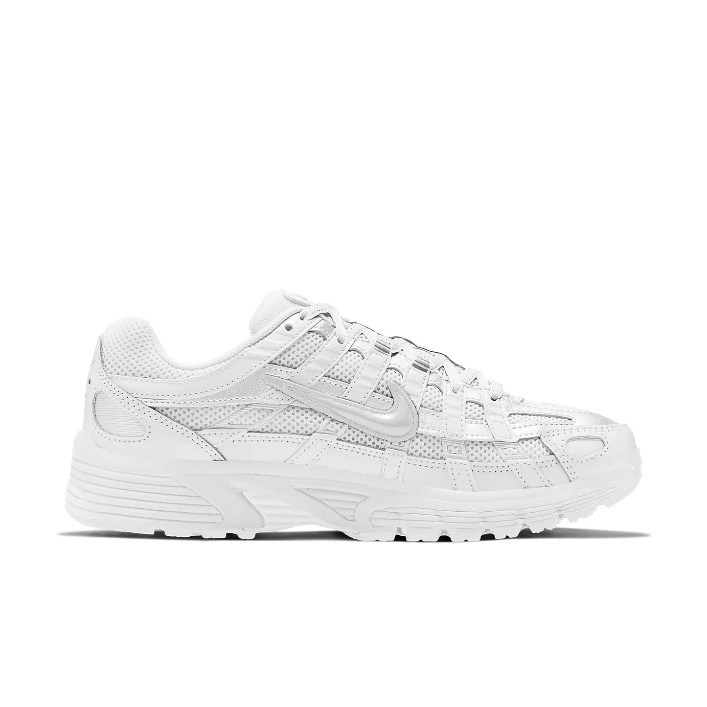BV1021 102 Nike P-6000 Triple White (Women's)