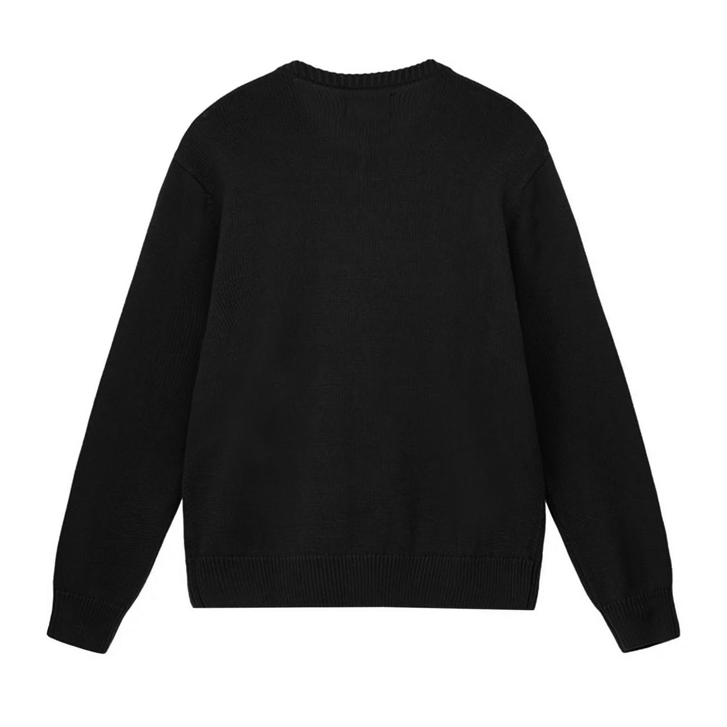 Stussy Curly S Sweater Black [USED] - L (Used)