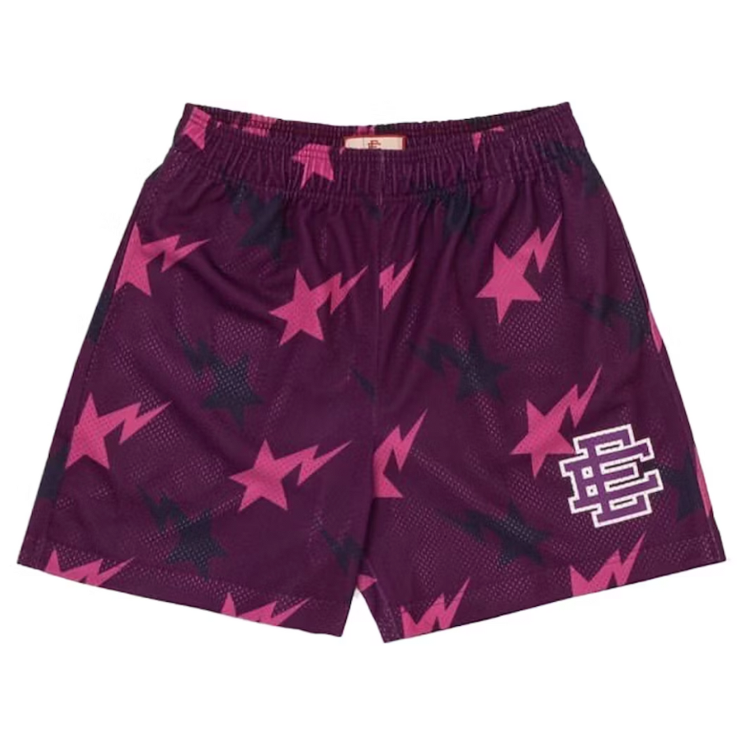 Eric Emanuel x BAPE Miami Basic Short Purple/Pink/Black [USED] - L (Used)