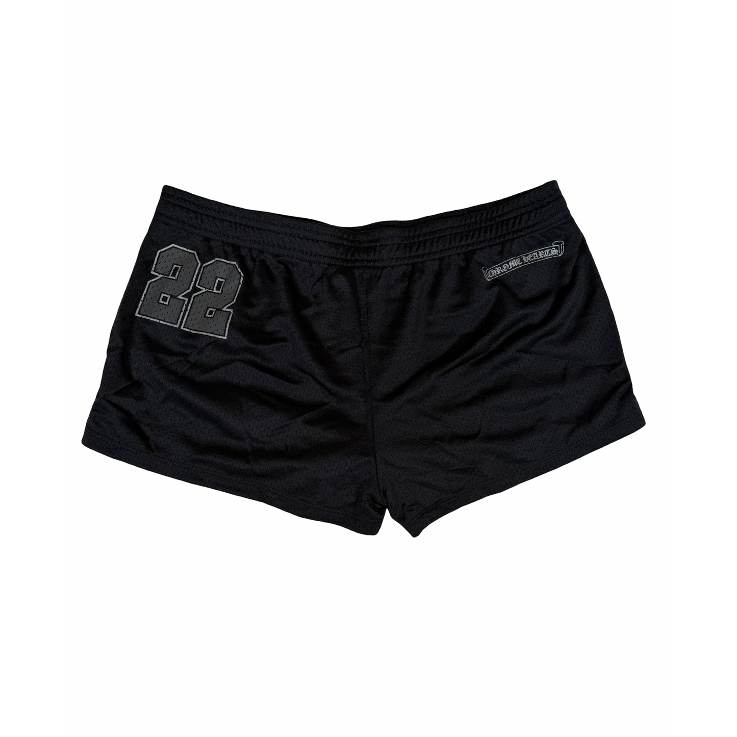 Chrome Hearts Stadium Mesh Varsity Shorts Black
