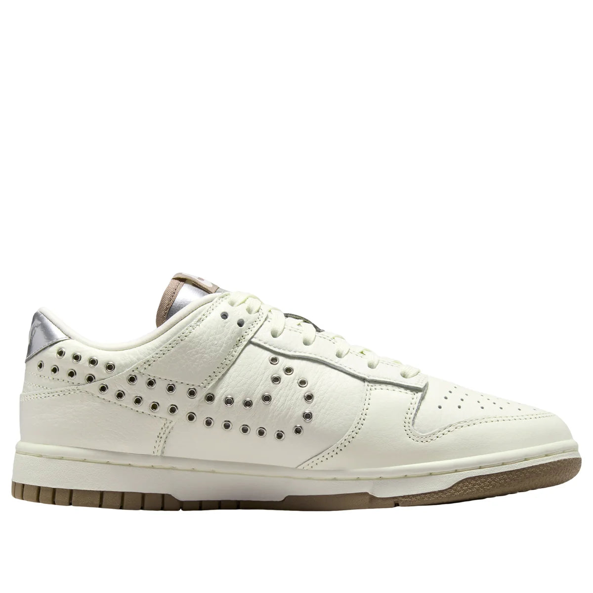IU3488 133 Nike Dunk Low Sail Silver Mink Brown (Women's)