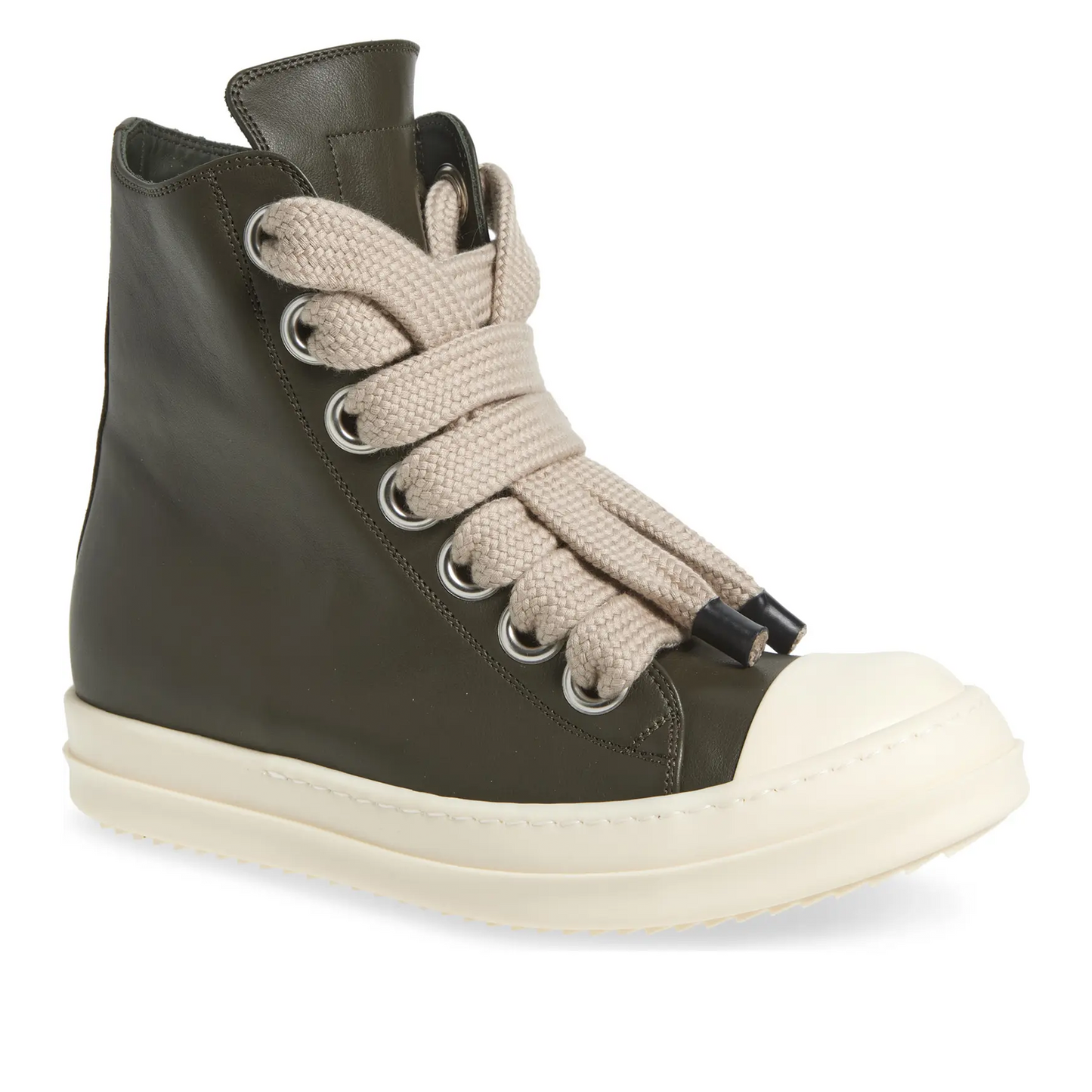 RP02E4878 LCOW2 2611 Rick Owens Jumbolaced High Top Sneaker (Women)