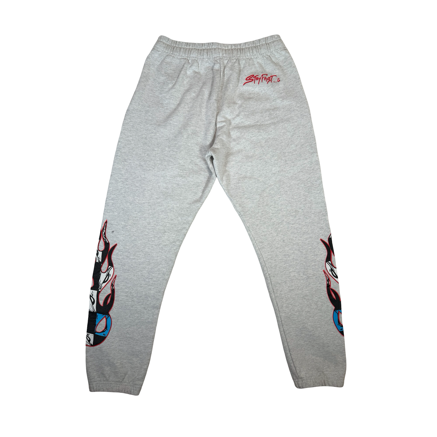 Chrome Hearts Matty Boy Brain Sweatpants Heather Grey [USED] - L (Used)