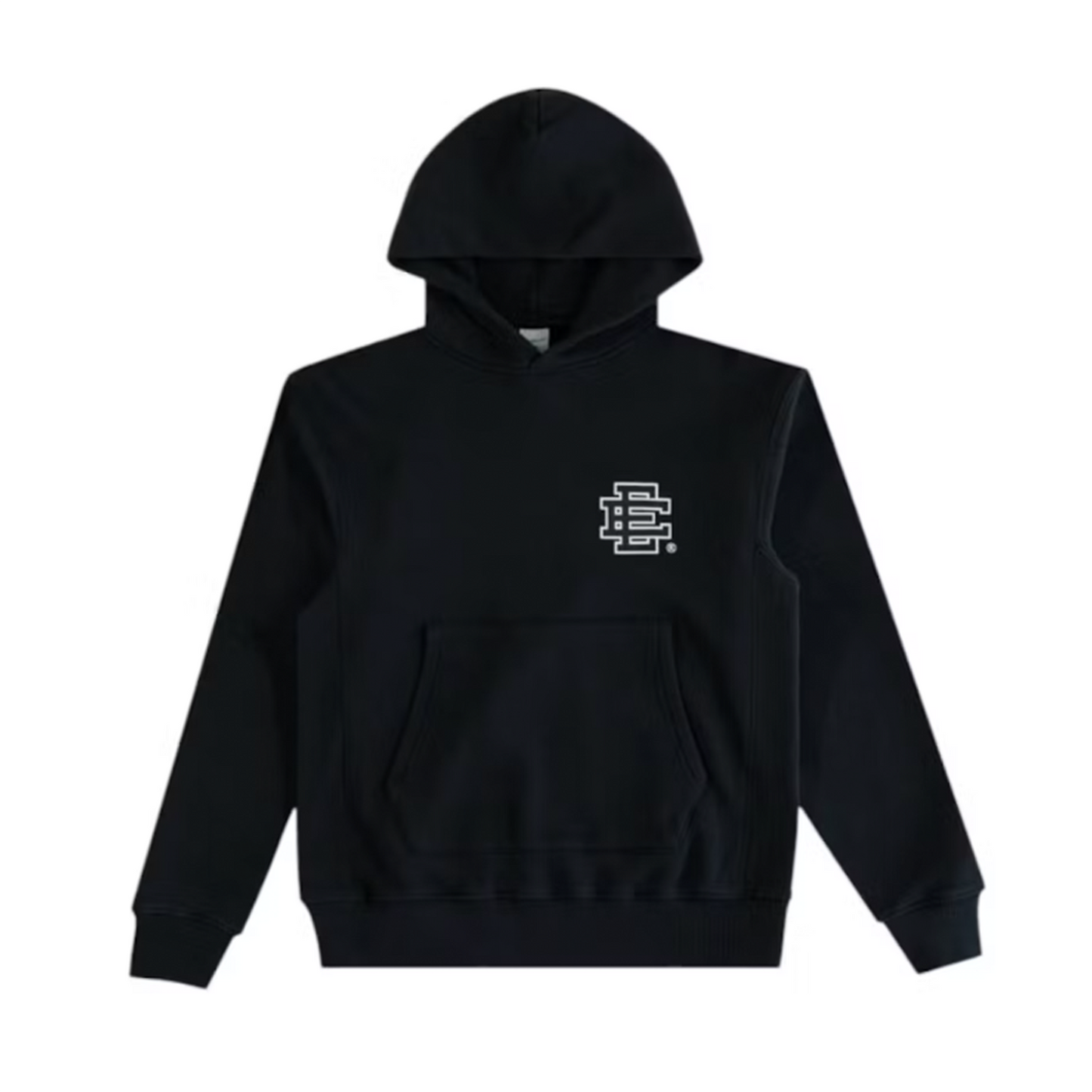 Eric Emanuel EE Basic Hoodie Black White [USED] - M (Used)