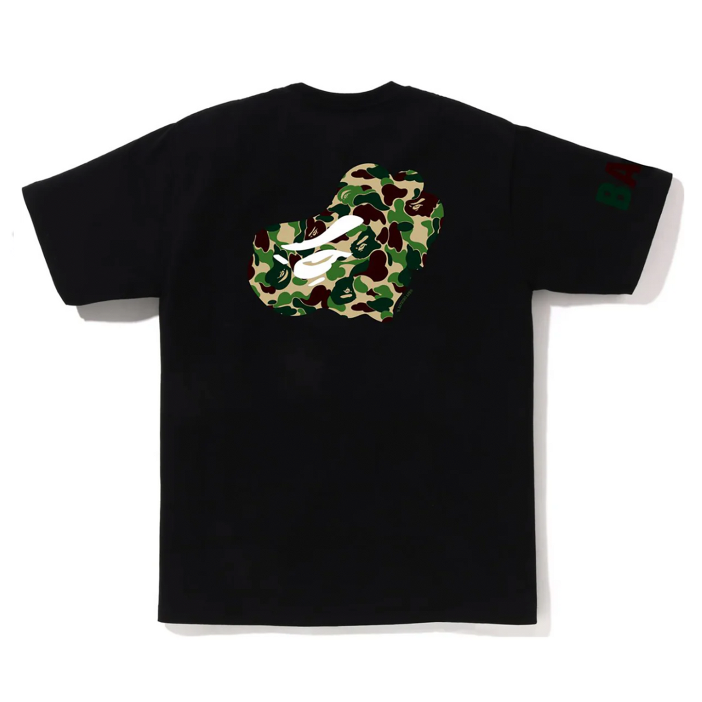 Bape A Bathing Ape ABC Camo Tee Black [USED] - S (Used)