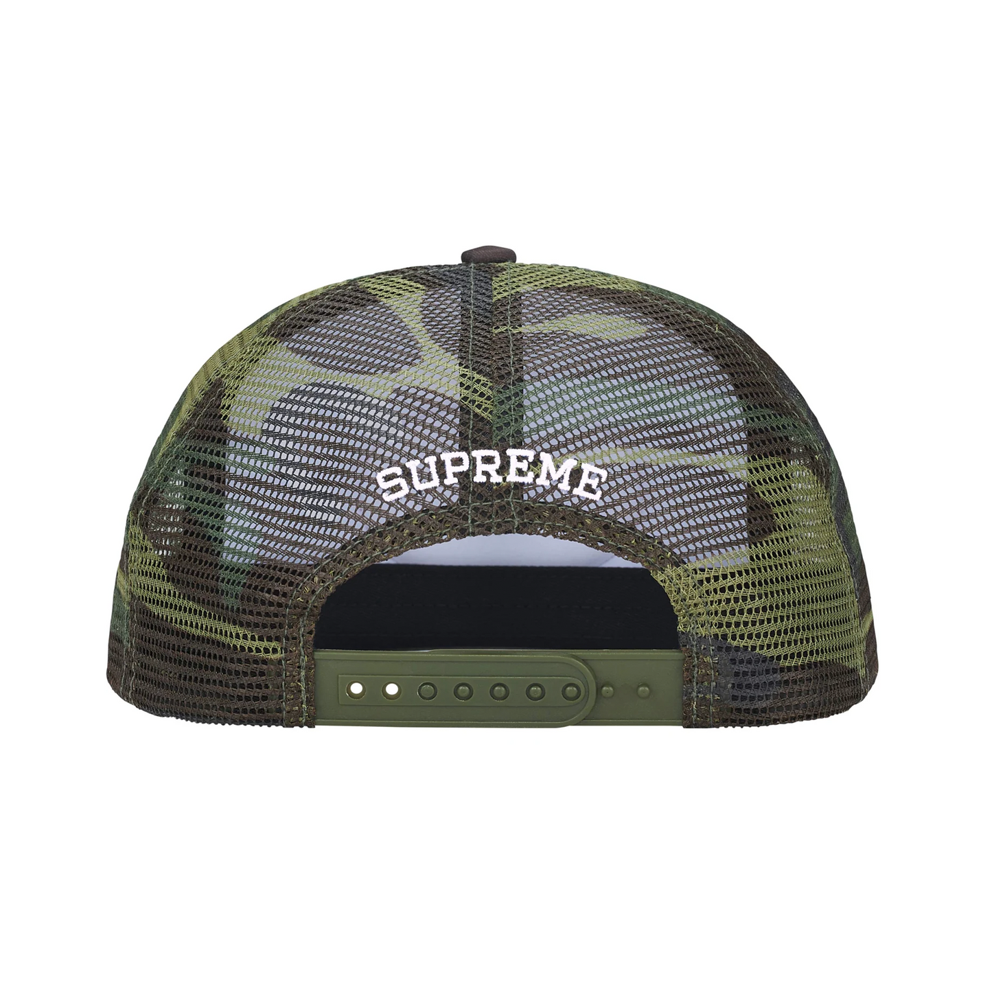 Supreme Playboy Mesh Back 5-Panel Woodland Camo