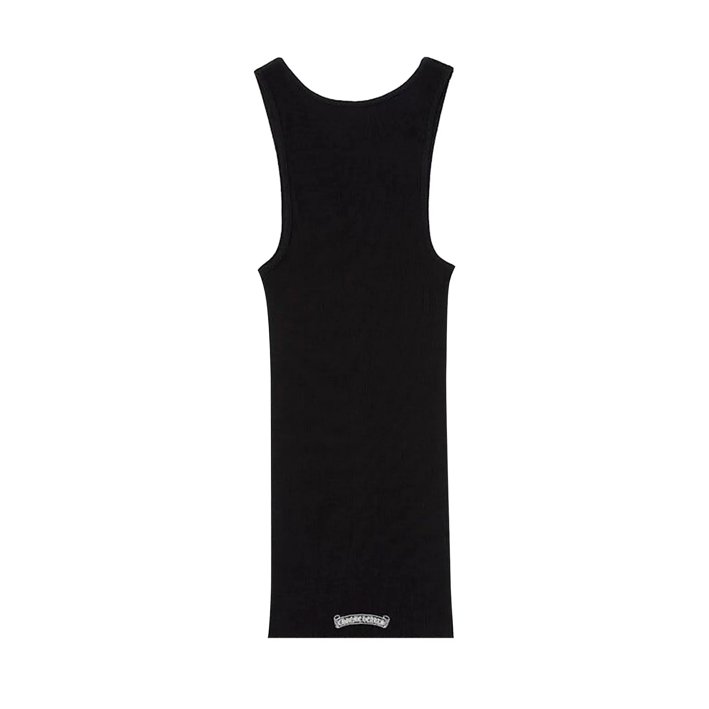 Chrome Hearts Hairy Cross Rib Tank Black