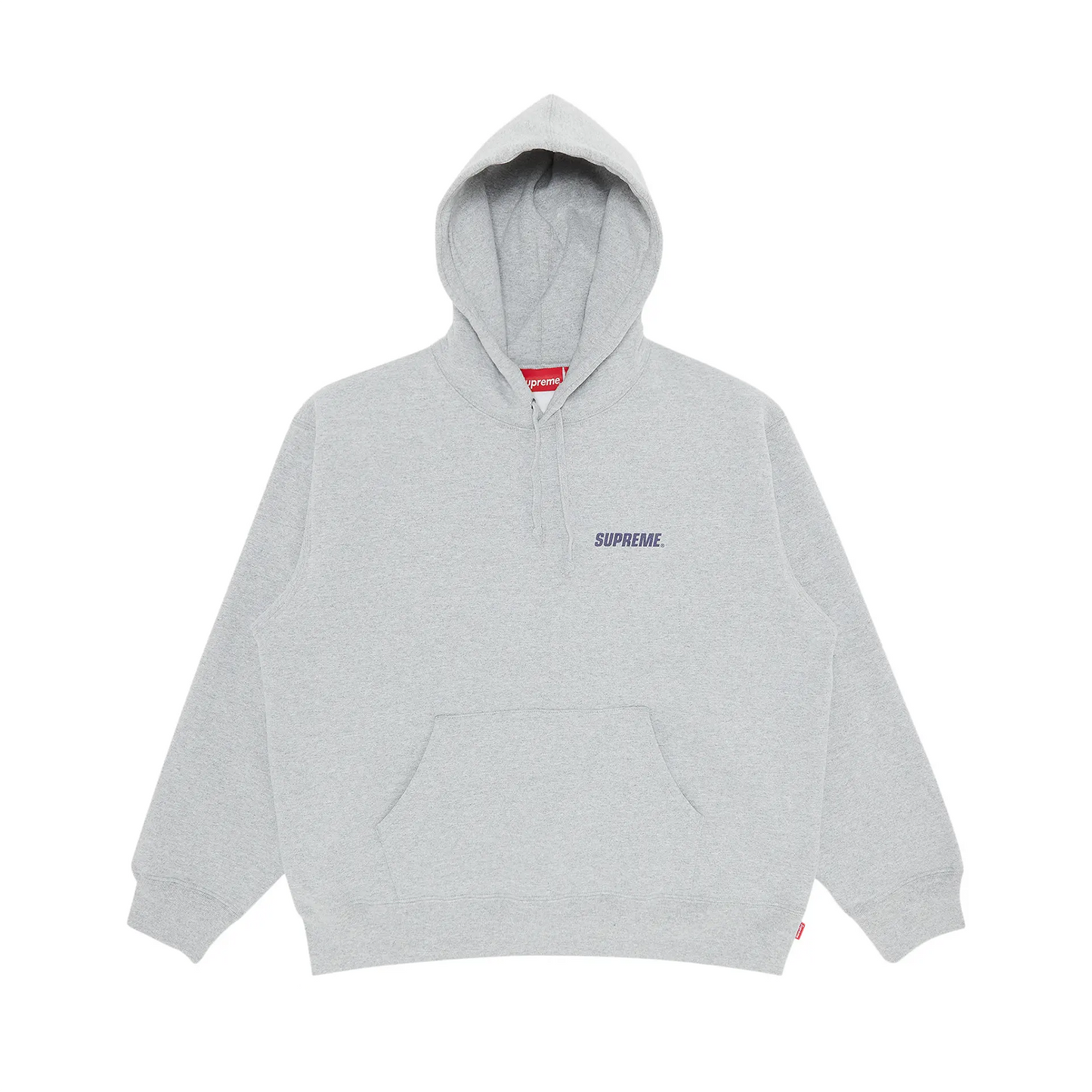 Supreme Crown Hooded Sweatshirt Heather Grey [USED] - S (Used)