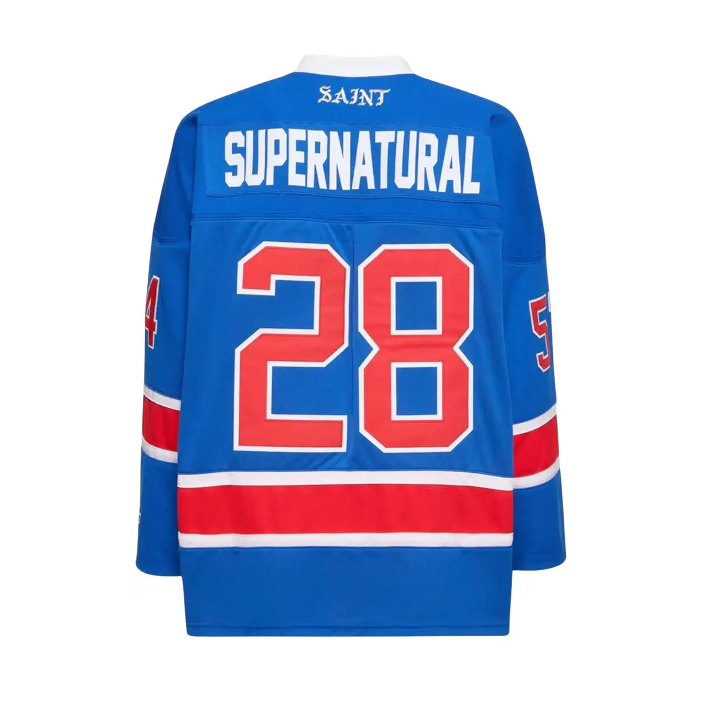 Saint Michael Supernatural Hockey Jersey Blue [USED] - OS (Used)