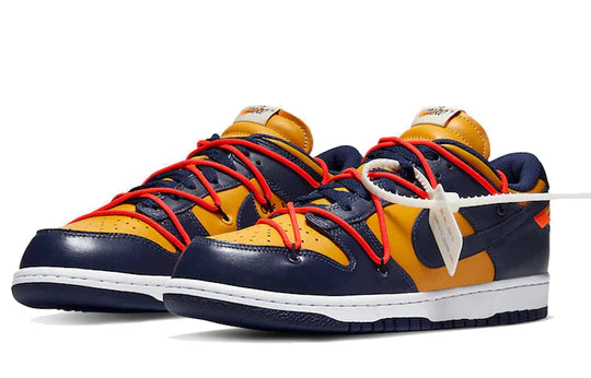 CT0856 700 Dunk Low Off-White University Gold