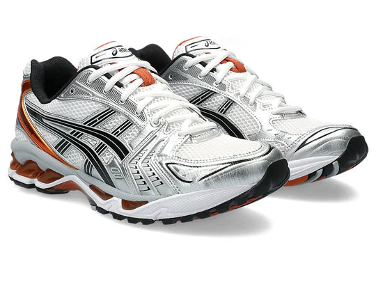 1201A019 109 ASICS Gel-Kayano 14 White Piquant Orange