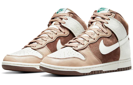 DH5348 100 Nike Dunk High Light Chocolate