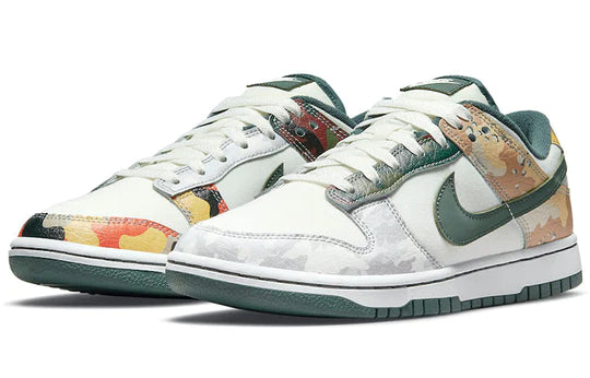 DH0957 100 Nike Dunk Low SE Sail Multi-Camo