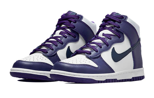 DH9751 100 Nike Dunk High Electro Purple Midnght Navy (GS)