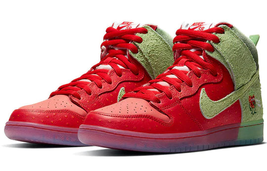 CW7093 600 Nike SB Dunk High Strawberry Cough