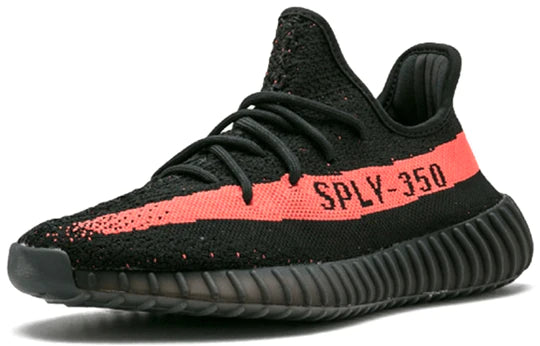 BY9612 Yeezy Boost 350 V2 Núcleo Negro Rojo