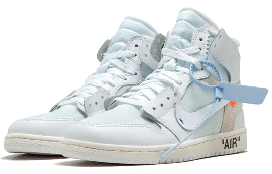 AQ0818 100 Jordan 1 Retro Alto Blanquecino Blanco