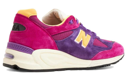 M990PY2 New Balance 990v2 MiUSA Teddy Santis Purple Yellow