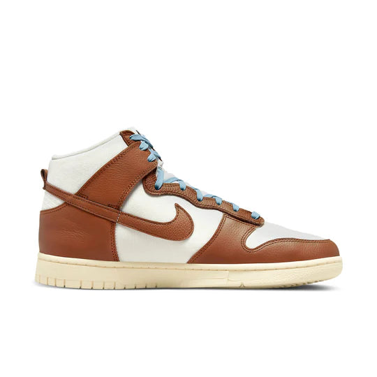 DQ8800 200 Nike Dunk High PRM Vintage Pecan Sail