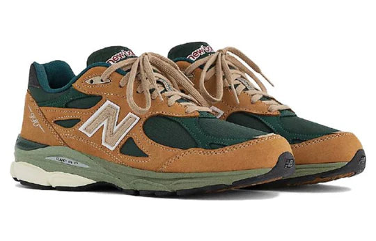 M990WG3 New Balance 990v3 MiUSA Tan Green