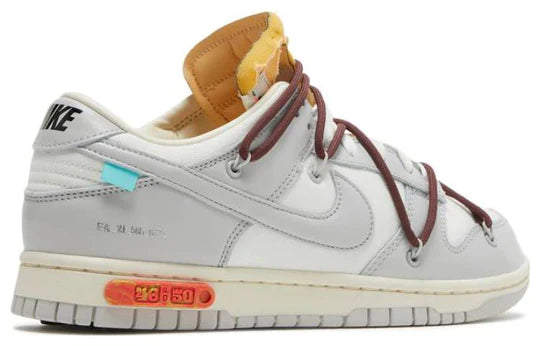 DM1602 102 Nike Dunk Low Off-White Lot 46