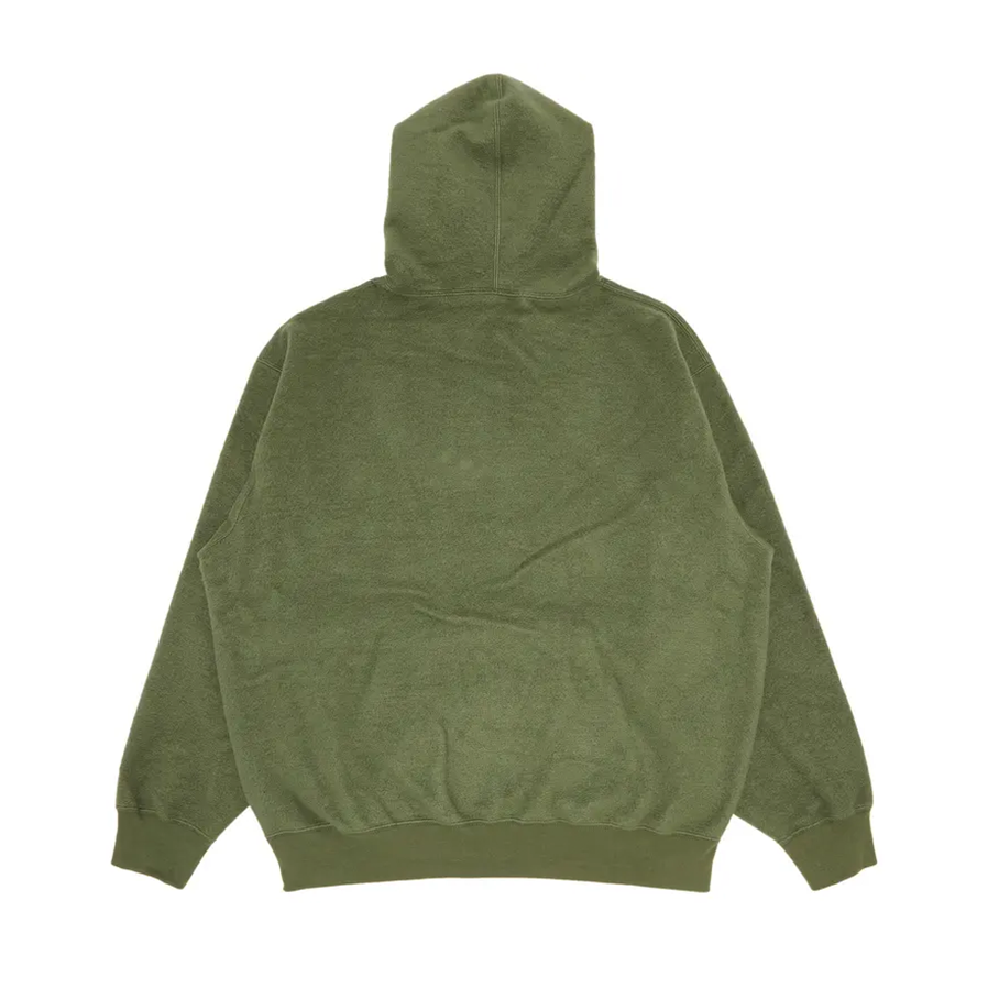 Supreme Inside Out Box Logo Hooded Sweatshirt Light Olive [USED] - M (Used)