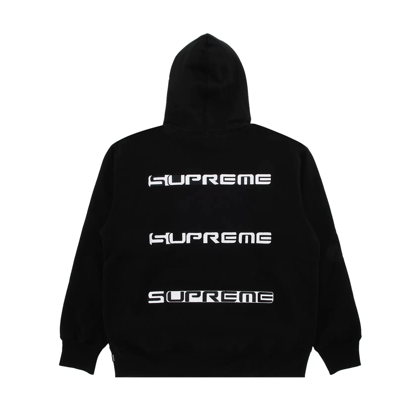 Supreme AOI Stacked Hooded Sweatshirt Black [USED] - M (Used)