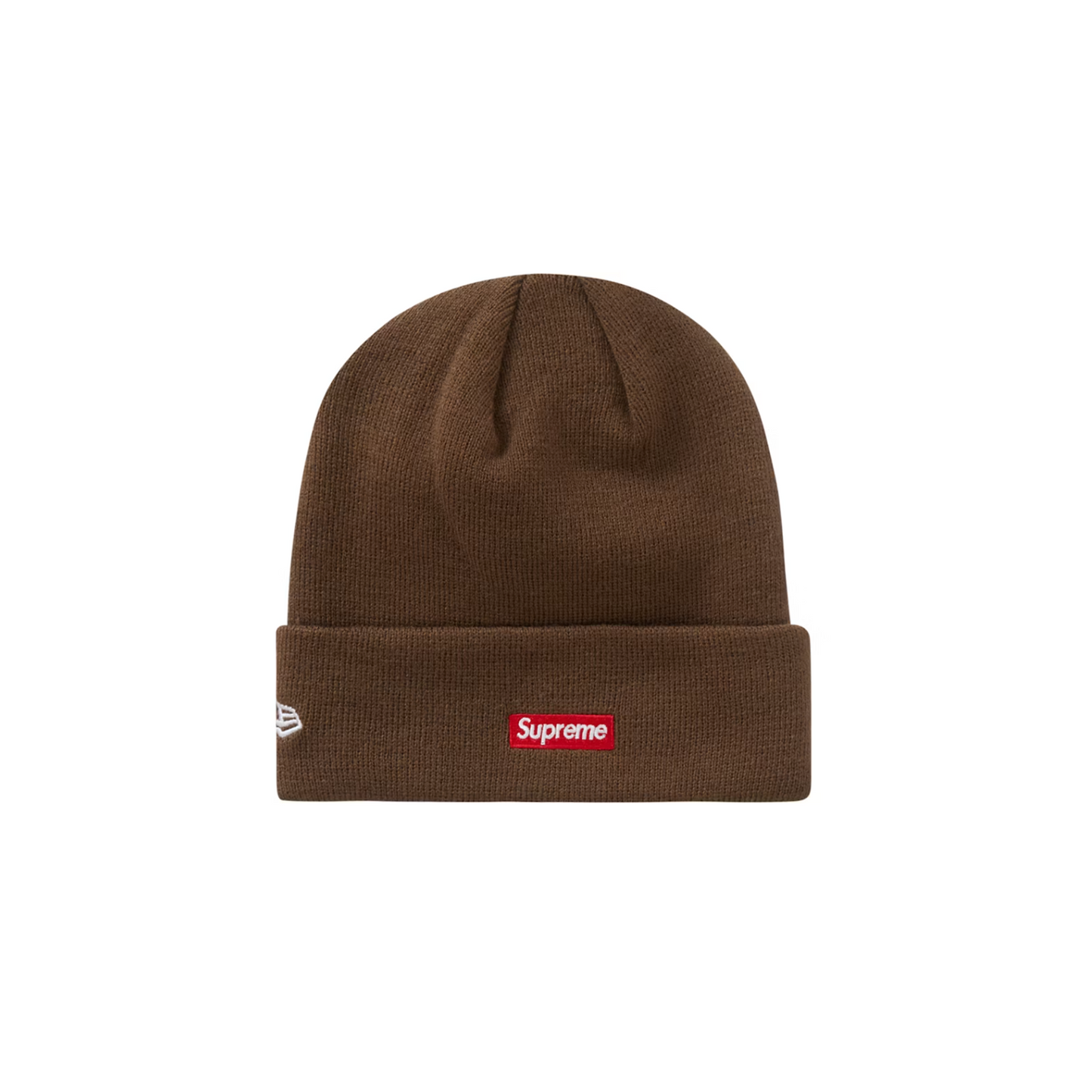 Supreme New Era S Logo Beanie (FW22) Brown