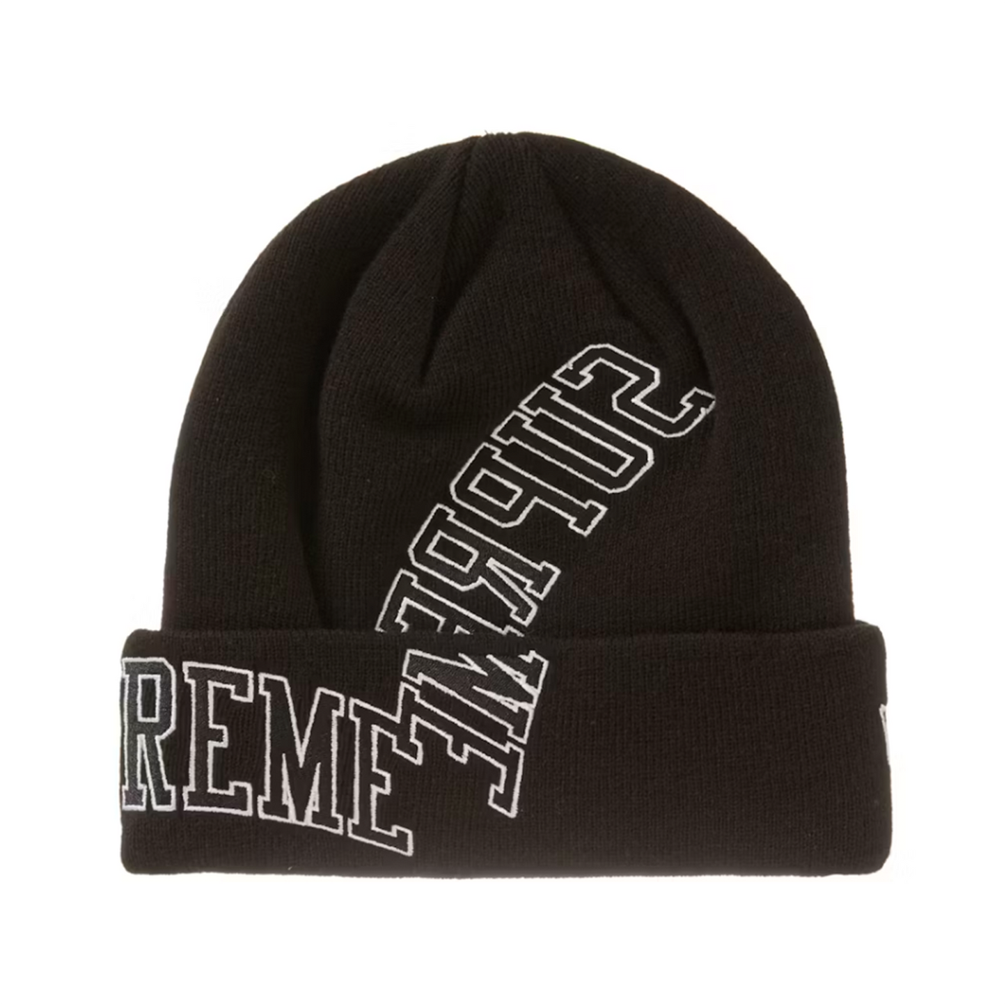 Supreme New Era Multi Arc Beanie Black