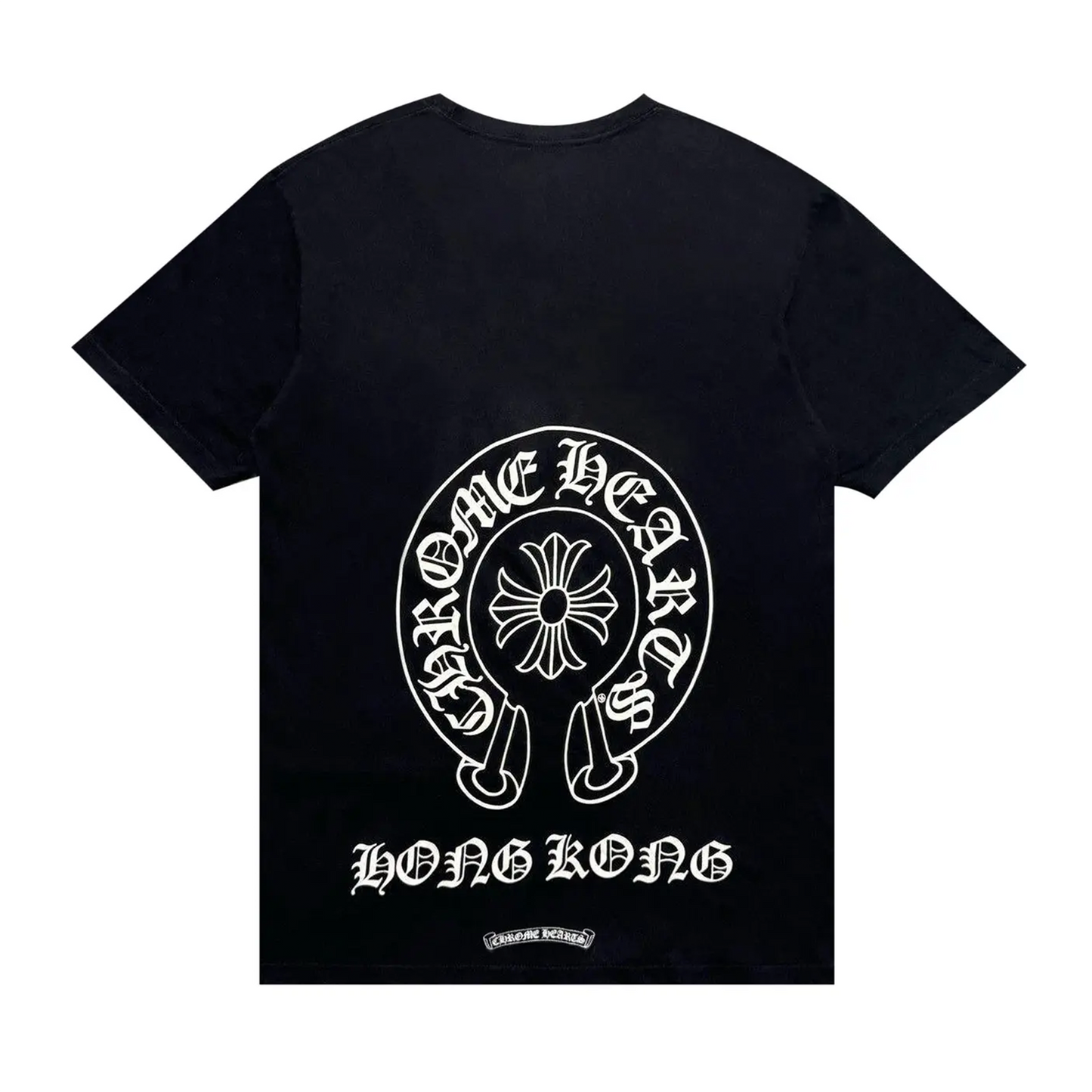 Chrome Hearts Hong Kong Horseshoe Pocket Tee Black [USED] - XL (Used)