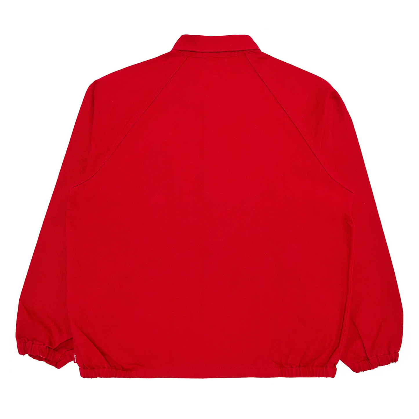 Supreme Arc Denim Coaches Jacket (SS25) Red [USED] - L (Used)
