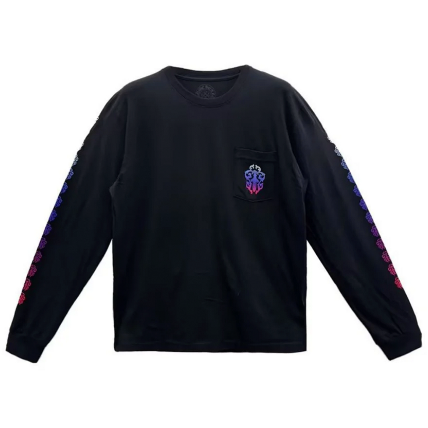 Chrome Hearts Gradient Dagger Pocket Long-Sleeve Black [USED] - M (Used)