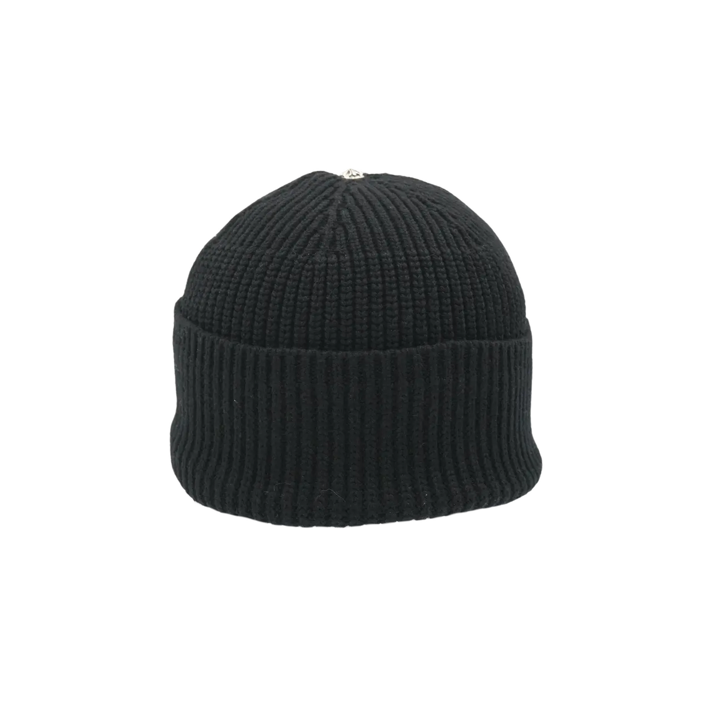 Chrome Hearts Triple Leather Cross With Silver Cross Beanie