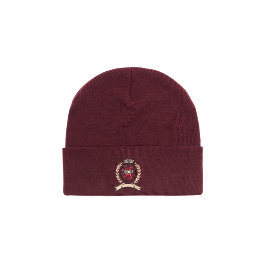 Kith x Tommy Hilfiger Crest Beanie Burgundy