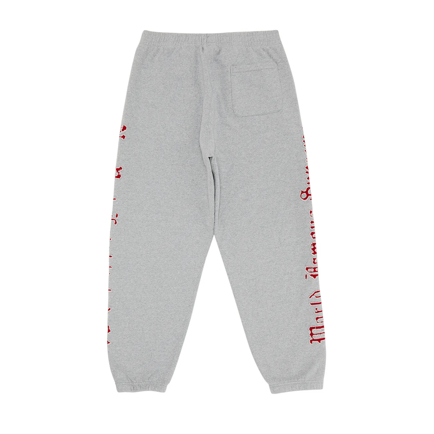Supreme Contrast Cutout Sweatpant 'Heather Grey' [USED] - M (Used)