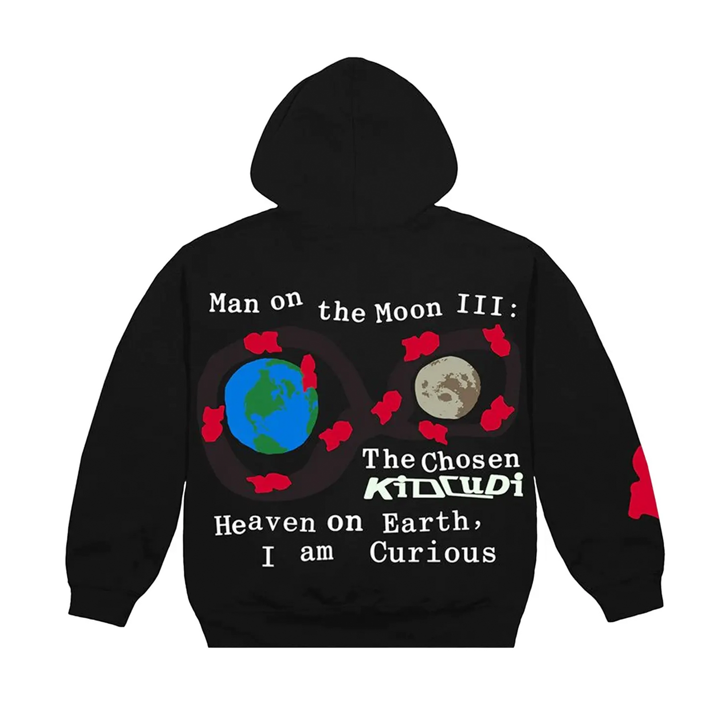 Kid Cudi CPFM For MOTM III I Am Curious Hoodie Black [USED] - XXL (Used)