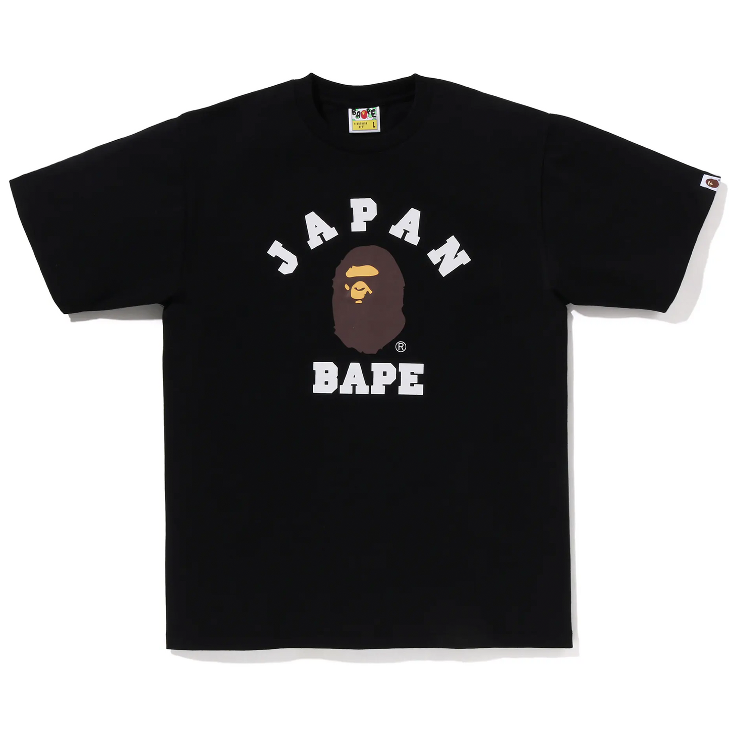 Bape A Bathing Ape Japan City Tee Japan College Tee Black - M