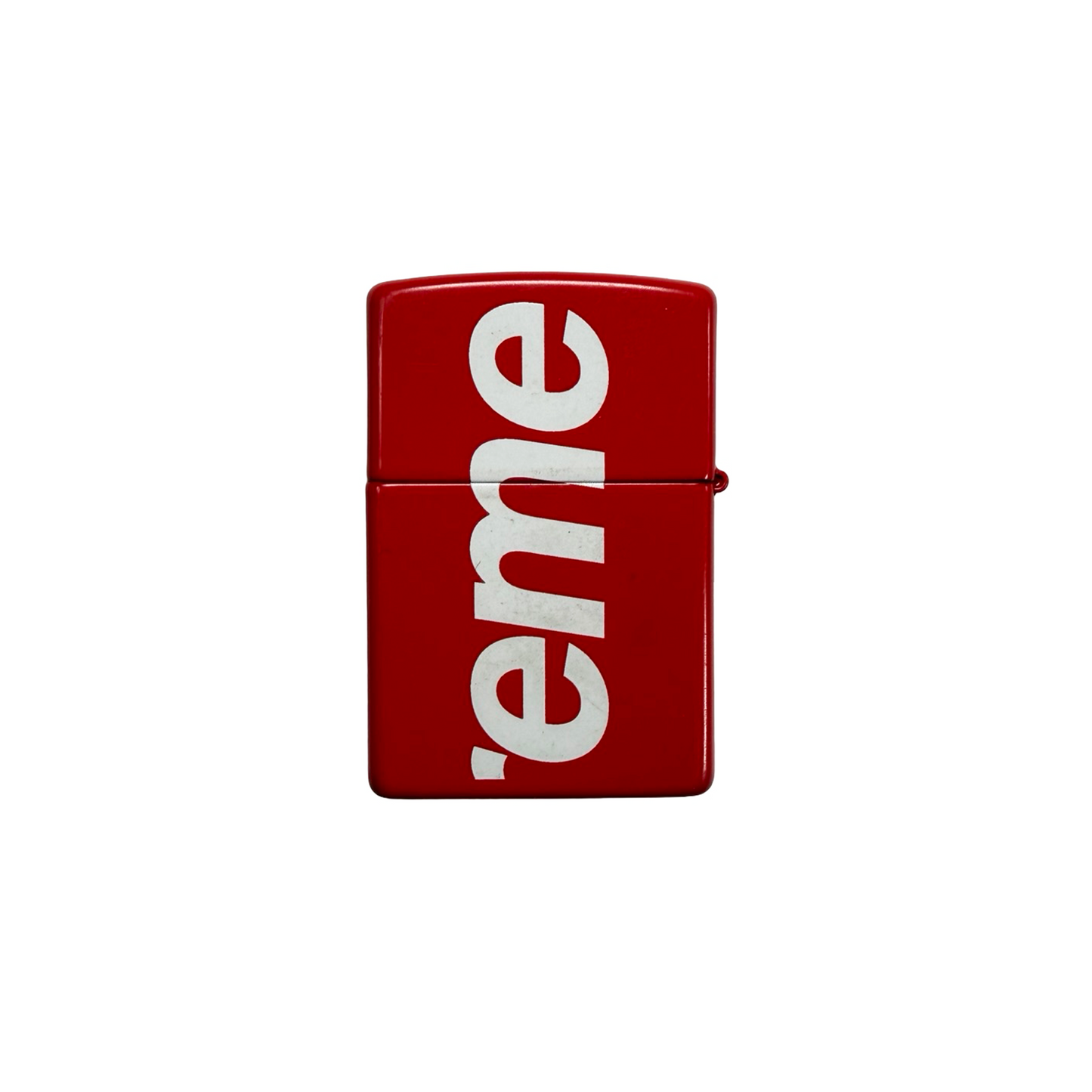 Supreme Logo Zippo Red [USED]