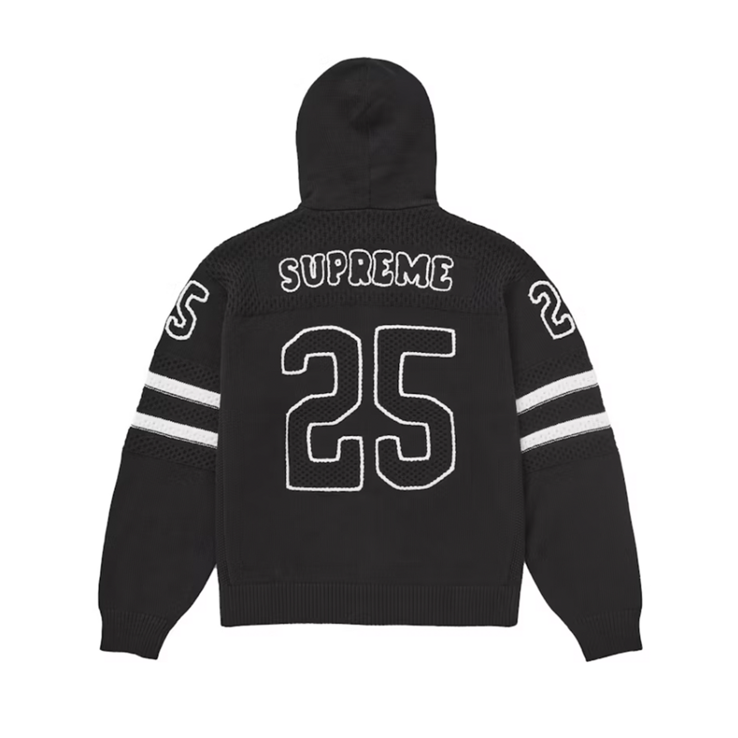 Supreme Sport Zip Up Hooded Sweater (FW25) Black