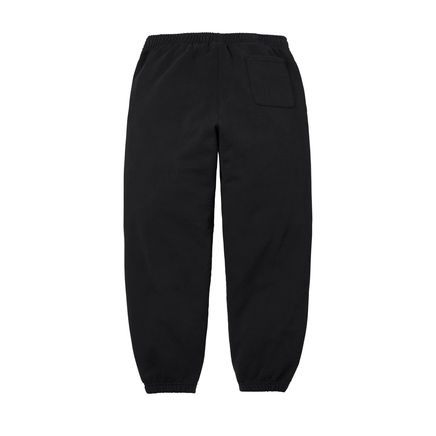 Supreme Satin Applique Sweatpant (SS26) Black