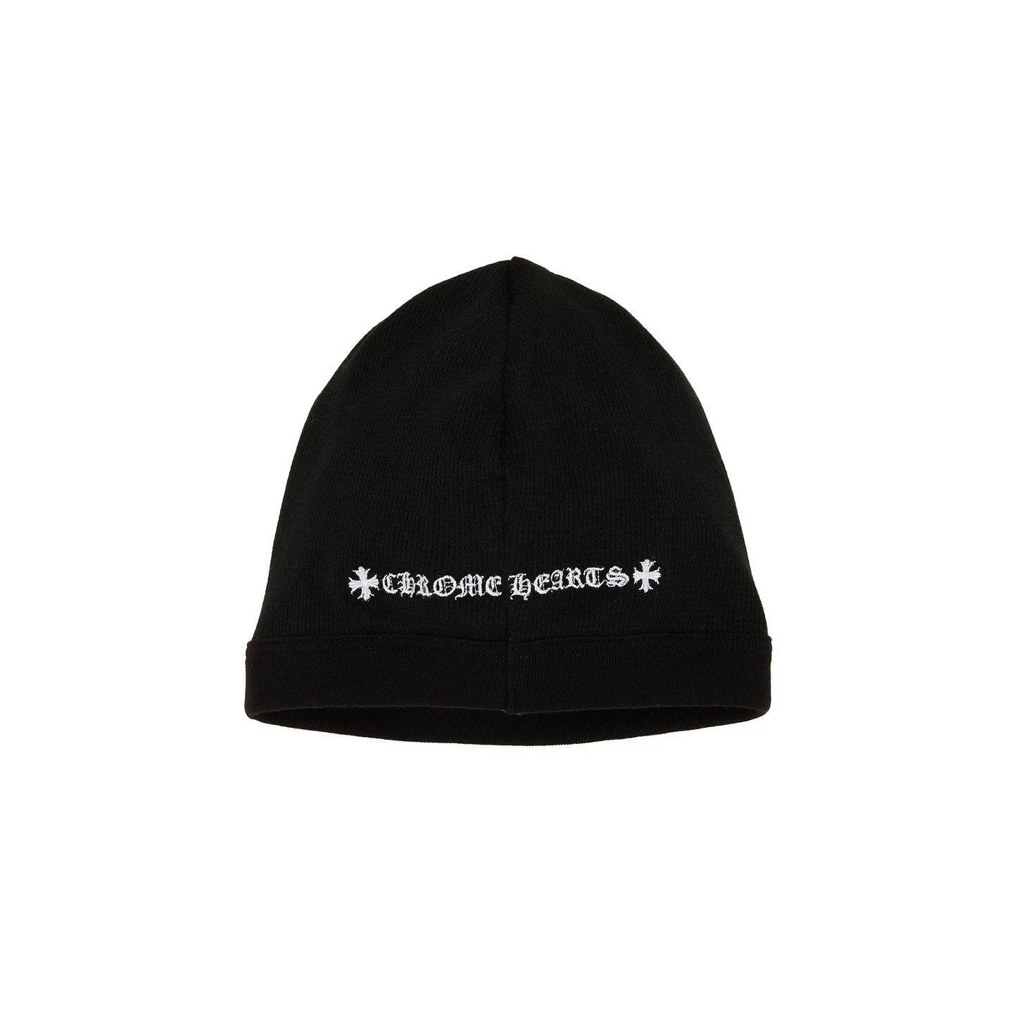 Chrome Hearts Skull Cross Logo Beanie 'Black/White'