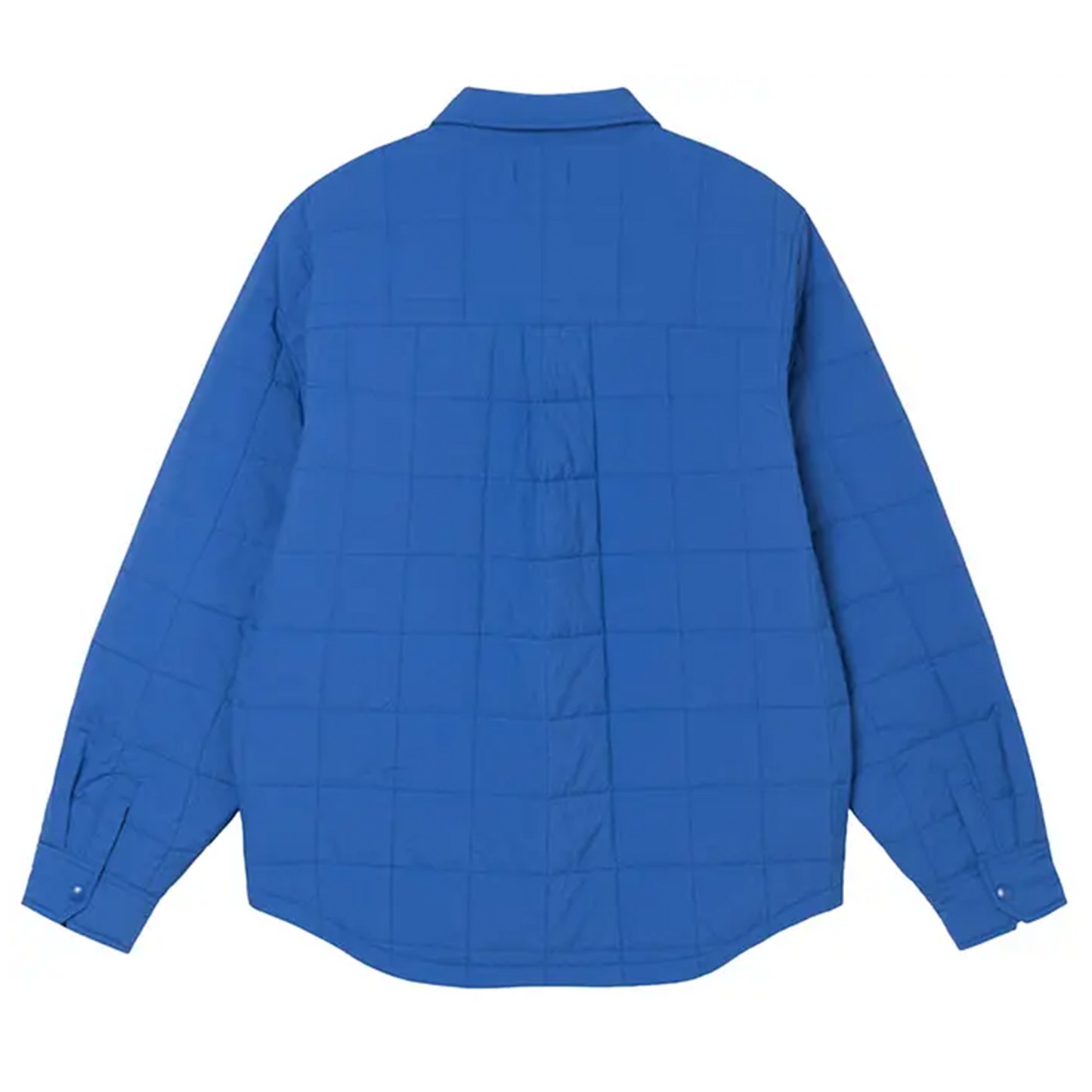 Stussy Quilted Fatigue Shirt Blue [USED] - S (Used)