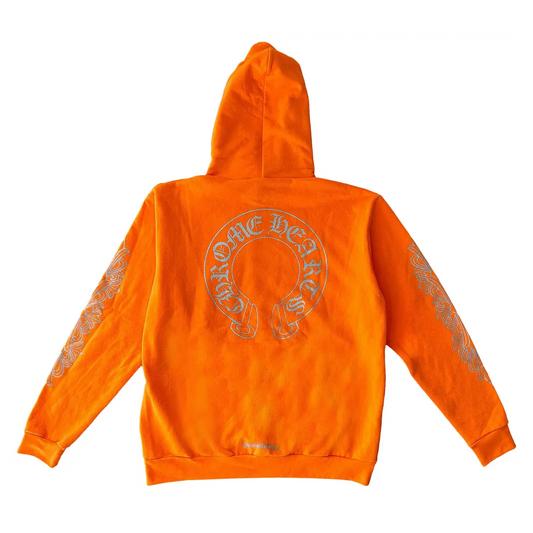 Chrome Hearts Miami Ultra Music Week Orange Hoodie [USED] - M (Used)