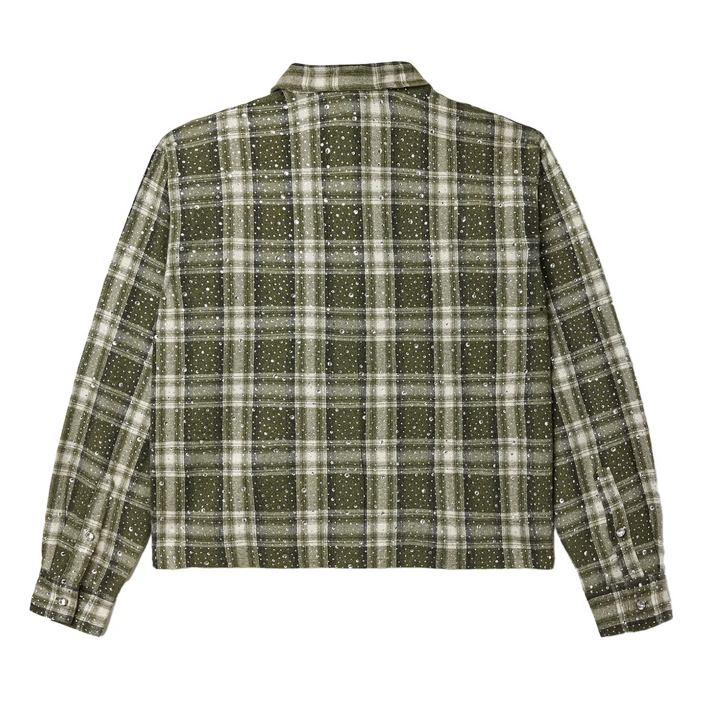 Vale Forever Campfire Flannel Shirt Olive [USED] - XXL (Used)