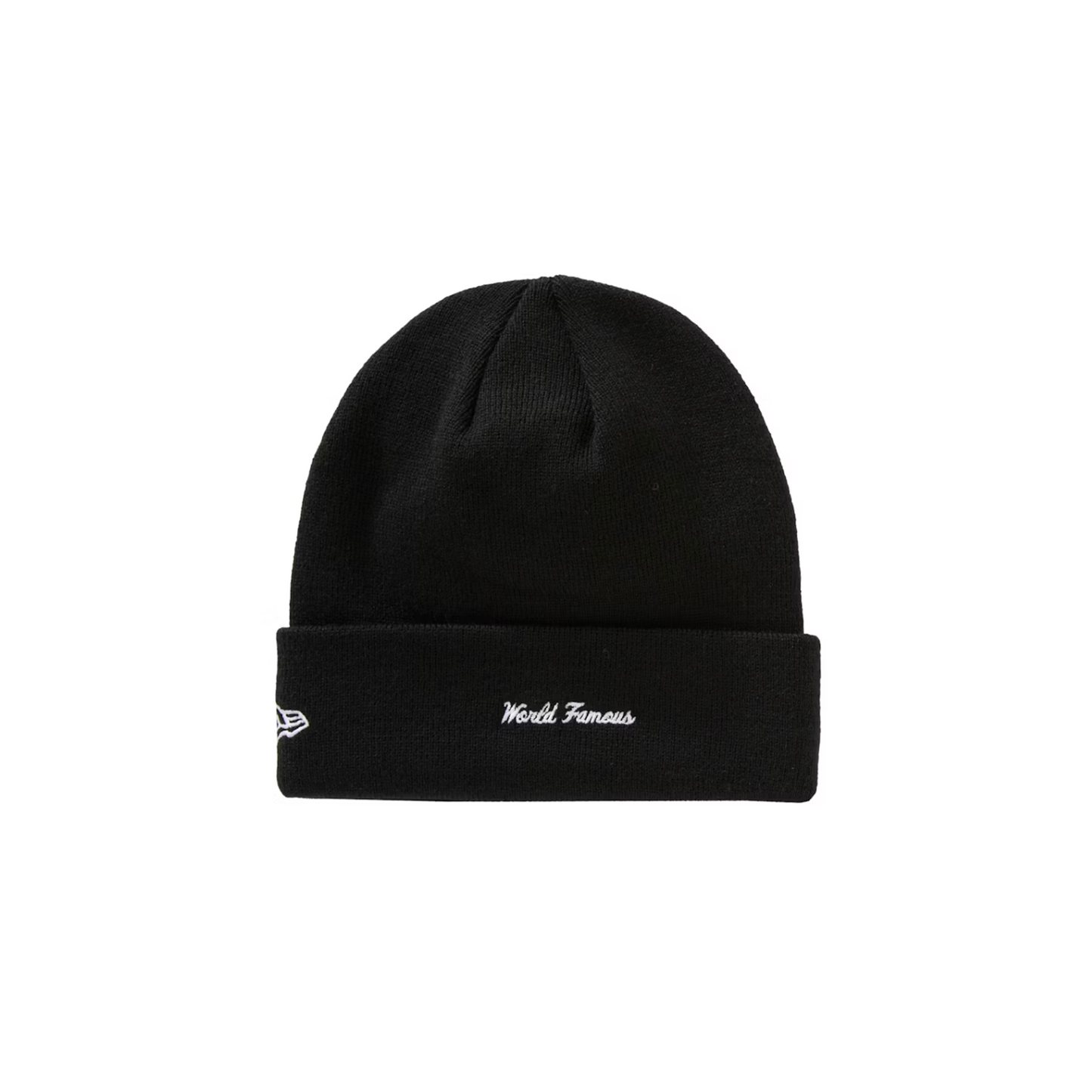 Supreme New Era Cross Box Logo Beanie Black [USED]