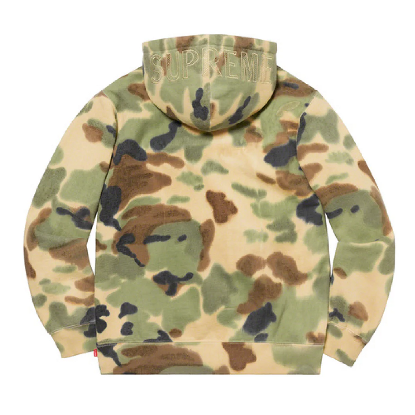 Supreme Overdyed Hooded Sweatshirt (SS20) Painted Camo [USED] - XL (Used)