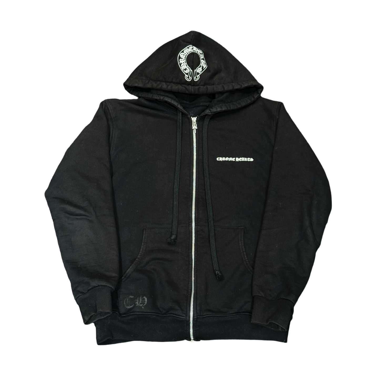 Chrome Hearts Malibu Exclusive Zip Up Thermal Hoodie [USED] - M (Used)